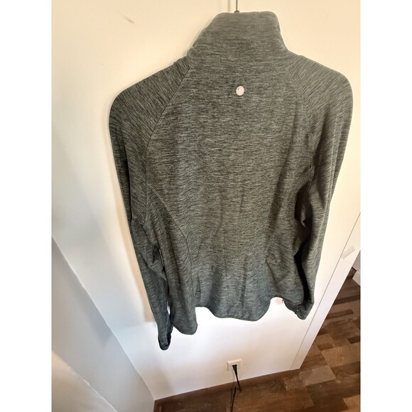 Yogalicious Athletic Jacket Women's XXL Green Full Zip Long Sleeve Mock Neck - Picture 7 of 10